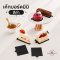 กระดาษรองเค้กชิ้น สีดำ 100 ชิ้น