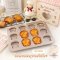 Chefmade Butter Tteok ทรงขนมปังพิมพ์เทฟล่อน 12 ช่อง