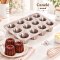 พิมพ์คานาเร่ Canele เทฟล่อน 12 หลุม Chefmade