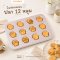 พิมพ์เทฟล่อนรูปปลา 12 ช่อง /Butter Tteok Chefmade
