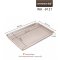 ถาดอบ เทฟลอน 3 ขนาด Teflon Trays Chefmade
