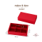 กล่องสีแดงฝาทึบแบบสไลด์/ครอบ 5 ใบ / Chinese / Mooncake
