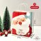 ถุงหิ้วกระดาษพิมพ์ลายคริสต์มาส Christmas 5 ใบ