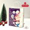 ถุงหิ้วกระดาษพิมพ์ลายคริสต์มาส Christmas 5 ใบ