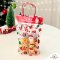 ถุงหิ้วพลาสติกพิมพ์ลายคริสต์มาส Christmas 10 ใบ