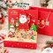 กล่อง PopUp Christmas พร้อมถุงกระดาษ 1 ชุด