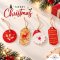 X'mas ป้ายแท็กโฮโลแกรม คละ 6 แบบ