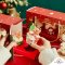 กล่องคัพเค้กลายคริสต์มาส Christmas 3 ช่อง (5ใบ)