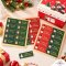 สติกเกอร์ Merry Christmas พิมพ์ทอง 3 แบบ