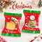 ถุงซีลพิมพ์ลายคริสต์มาส 50 ใบ Christmas Cookies Bag