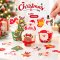 ป้ายกระดาษเสียบตกแต่งเค้กคริสต์มาส Christmas 16/22 ชิ้น