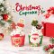 ถ้วยคัพเค้กลายคริสต์มาส Christmas คละ 2 ลาย 50 ใบ