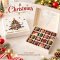 กล่องขนม/ช็อคโกแลต ลายต้นสนคริสต์มาส  Christmas 16 ช่อง 5 ใบ