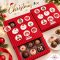 Chrstmas กล่องช็อคโกแลต 9 ช่อง ลายคริสต์มาส 5 ใบ