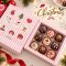 Chrstmas กล่องช็อคโกแลต 9 ช่อง ลายคริสต์มาส 5 ใบ
