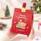ถุงกระดาษพิมพ์ลายคริสต์มาส Christmas พร้อมที่หิ้ว 5 ใบ