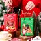 ถุงหิ้วกระดาษลายคริสต์มาส Christmas bags 5 ใบ