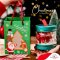 ถุงหิ้วกระดาษลายคริสต์มาส Christmas bags 5 ใบ