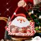 Santa กล่องคัพเค้ก 3 ชิ้นหูหิ้ว แพ็ค 5 ใบ