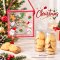 เซ็ทกล่องพลาสติกพิมพ์ลาย X'mas 1 ใบ พร้อมกระปุกใส 2 ใบ
