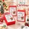 กล่องกระดาษหูหิ้ว 5 ใบ santa cool