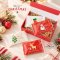 ถุงซีล แดง-ขาว X'mas แพค 50ใบ คละ 4 ลาย