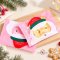 ถุงซีล หน้า Santa Claus หน้าขุ่น หลังชมพู