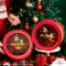 กล่องแข็งลายคริสต์มาส Christmas Box 1 ใบ