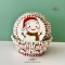 ถ้วยกระดาษคัพเค้ก X'mas 100 ใบ