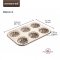 พิมพ์หอย มาเดอลีน เทฟลอน 6 หลุม Madeleine Teflon Chefmade