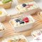 กล่องขนมสี่เหลี่ยมผืนผ้า 150 มล.(อบได้) 20 ใบ