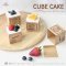 ถาดกระดาษ Cube Cake