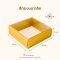 กล่องกระดาษฝาใสสีเมทาลิค 5 ใบ