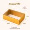 กล่องกระดาษฝาใสสีเมทาลิค 5 ใบ