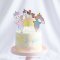 เซ็ทกระดาษยูนิคอร์น  6 ชิ้น Unicorn Cake topper