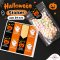 Happy Halloween สติกเกอร์คละลาย 24 ดวง