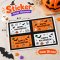 สติกเกอร์ Happy Halloween 16 ดวง