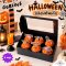 กล่องคัพเค้กสีดำฮาโลวีน Halloween 5ใบ