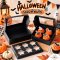 กล่องคัพเค้กสีดำฮาโลวีน Halloween 5ใบ