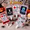 Halloween ถุงน้ำหวานฝาเกลียวพิมพ์ลายฮาโลวีน 250 มล. คละลาย 10 ใบ