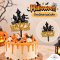 ป้ายอะคริลิคปักตกแต่งเค้ก Halloween 1 ชิ้น