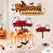ป้ายอะคริลิคปักตกแต่งเค้ก Halloween 1 ชิ้น