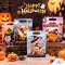 ถุงหิ้วมีซิปคละลายฮาโลวีน Halloween (10 ใบ)