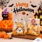 ถุงขนม พลาสติกขยายข้าง 20ใบ Ghost Halloween