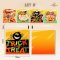 ถุงคุกกี้ฝาแถบกาวคละลายฮาโลวีน Halloween Cookies bags 50 ใบ