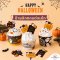 Halloween ป้ายกระดาษปักขนม คละ 5 แบบ 20 ชิ้น