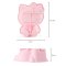 พิมพ์ซิลิโคนวุ้น/มุส Hello Kitty 1 ชิ้น