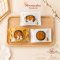 ถุงซีล ขยายข้าง Moon cake ขาวทองคละลาย