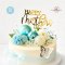 ป้ายปักเค้กอคิลิคสีทอง Mother's Day วันแม่ 1 ชิ้น