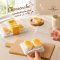 กล่องพลาสติกพร้อมส้อม ชีสเค้ก/Hanjuku Cheesecake 10 ใบ